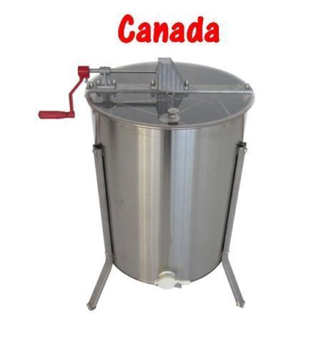 4 Frame 304 Stainless Steel Honey Extractor With Stand Beekeeping Equipment