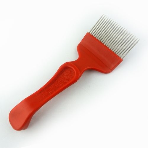 New stainless steel honeycomb wax extracting fork uncapping scratcher beekeepers for sale