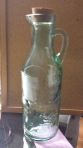 Vintage &#034;Absolutely Pure&#034; Milk Bottle w/ Embossed Cow Design