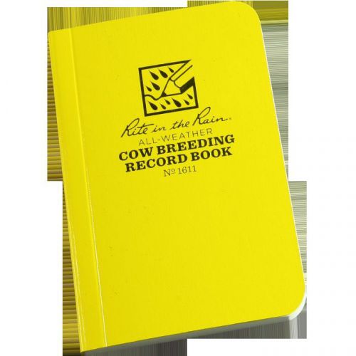 Rite in the rain cow breeding notebook record field all weather writing book new for sale