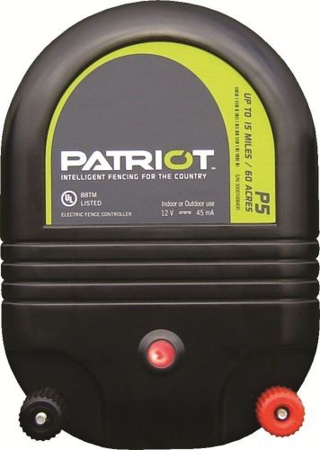 Patriot P5 15 Mile Fence Charger Dual Purpose!