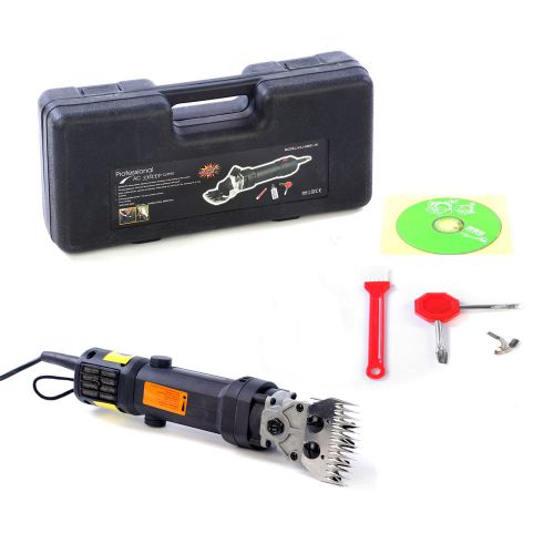320w electric farm sheep goat shears animal grooming shearing clipper + dvd kit for sale