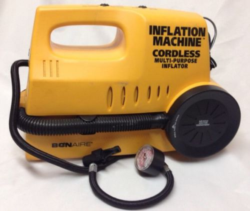 Bonaire Inflation/DEFLATION Machine Cordless Multi-Purpose Inflator RC12S READ