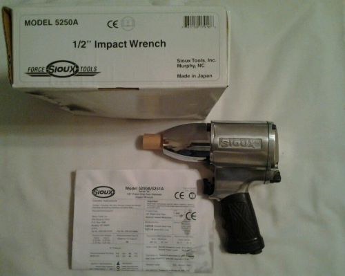 SIOUX 5250A  1/2 Half Inch Air Impact Wrench-NIB