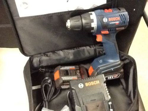 BOSCH Drill Model HDS182 - 2 Batteries, Charger and Case.REDUCED