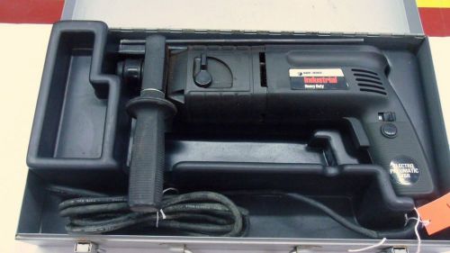 Guc black &amp; decker industrial electro pneumatic inline hammer drill &amp; case for sale