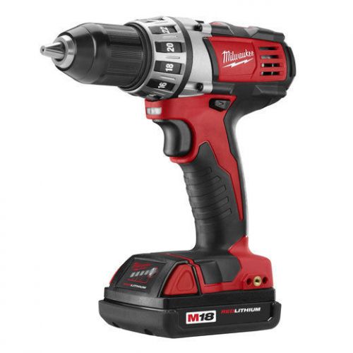 Factory Reconditioned Milwaukee 2601-22 M18  1/2 ” Compact Drill/Driver Kit
