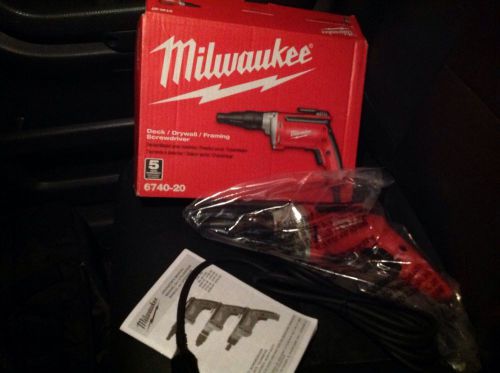 Milwaukee 6740-20 Decking, Drywall and Framing Screwdriver- brand new