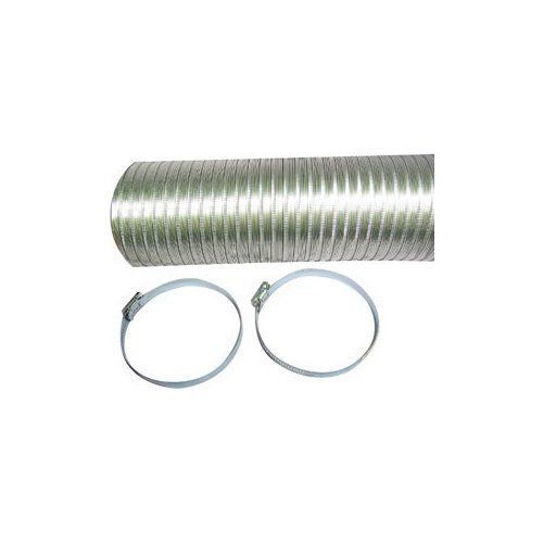 Generic A048mx/9 A048mx/9 Semi-rigid Flexible Aluminum Duct [with 2 Metal Worm