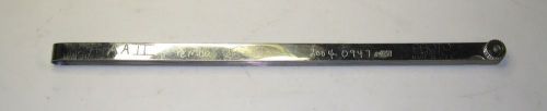 Stanley proto 25 blade 12&#034; long feeler gauge set .002-.040inch 000.tl usg for sale