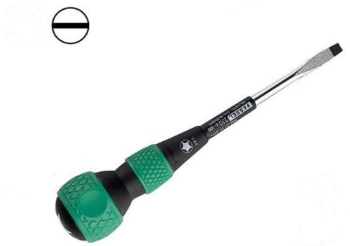 New Vessel 230 6*100 Tang-Thru Flat Tip Ball Grip Screwdriver