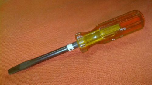 Rare vintage brass copper screwdriver-straight head specialty for sale