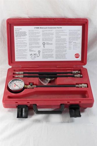 Mac Tools Motorcycle Compression Test Kit CT50MC With Case