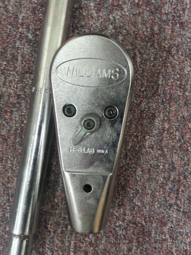 Williams H-51AB removable handle ratchet