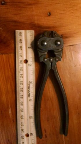 Wire crimping plier, toggle action, h.k. porter # i-47,  bell system for sale
