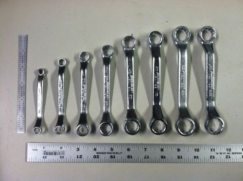 ProAmerica 8 Pc. Wrench Set Short Boxed Deep Offset Metric 6mm - 20mm NEW L0914