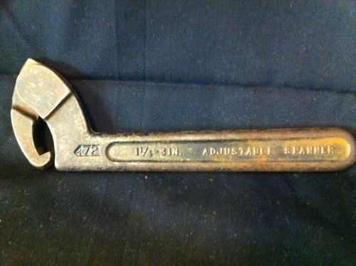 J.H. Williams 1-1/4&#034; To 3&#034; Adjustable Spanner Wrench
