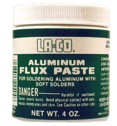 NEW LA-CO Aluminum Flux Paste  4 oz