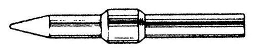 Weller EPH112 .015&#034; x .625&#034; Reach Long Micropoint Tip for EC1302, EC1301