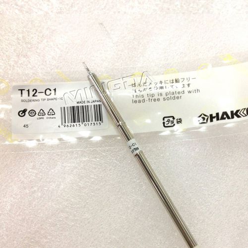 Freeshipping!t12-c1 lead-free soldering iron tips for hakko fx-951welding tips for sale
