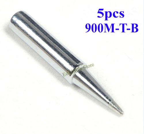 5pc Replace Replaceable Solder Soldering Iron Tip For Hakko 936 Station 900M-T-B