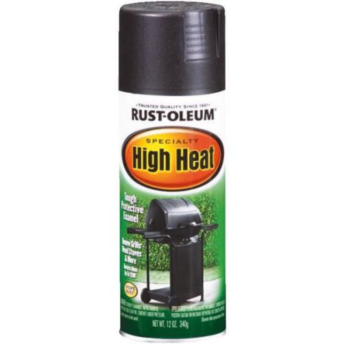 Rust Oleum 7778-830 Rust-Oleum High Heat Spray Enamel-BLK HI-HEAT SPRAY PAINT