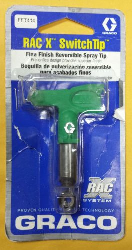 New graco fft414 rac x fine finish sprayer spray tip 414 size for sale