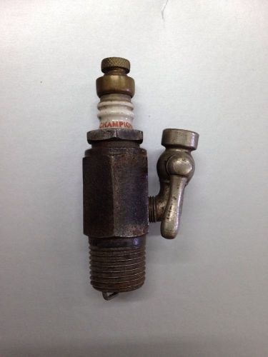 Rare Champion Primer Plug Antique Hit And Miss Gas Engine Spark Plug