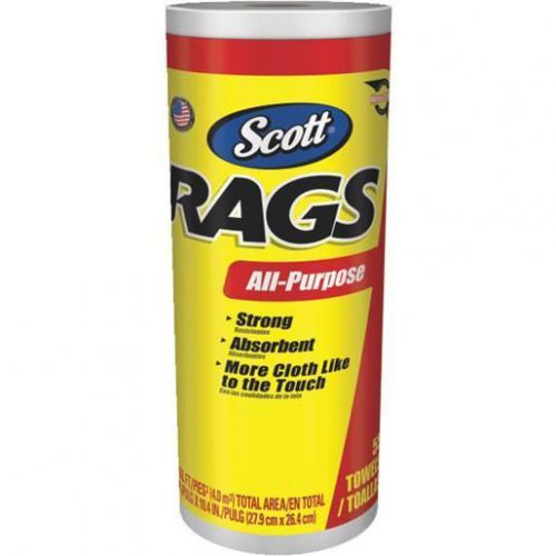 55CT ROLL WHITE RAGS 75230
