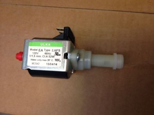 NEW ULKA WATER PUMP  MODEL  EP5  120V 41W. FREE INSURANCE PRIORITY MAIL