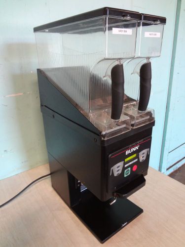 &#034;bunn&#034; commercial dual hopper prescission coffee grinder w/smart digital control for sale