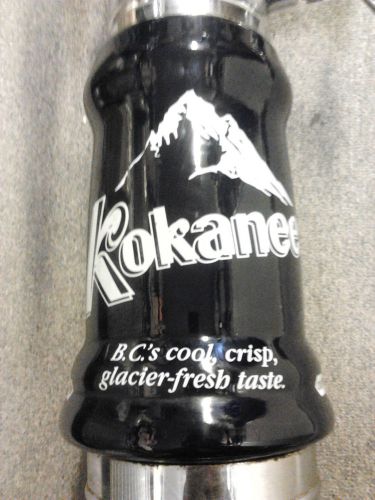 Rare 21&#034; L.E. Beer Dispenser Ceramic Tower, Kokanee, BC, Warranty