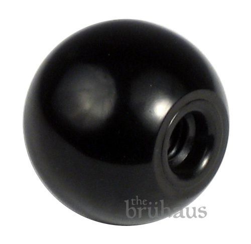 Faucet knob - round, black, plastic tap handle for sale