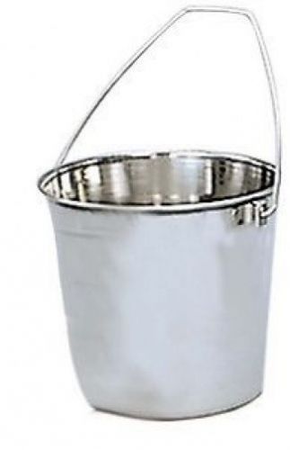 Stainless steel economy pail, ice bucket, 1 quart adcraft ps-1e for sale