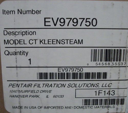 EVERPURE  CT KLEENSTEAM MODEL EV979750