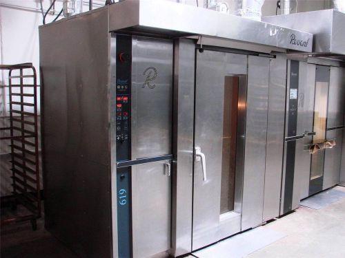 REVENT 619 GAS DOUBLE ROTATING RACK BAKERY BREAD OVEN