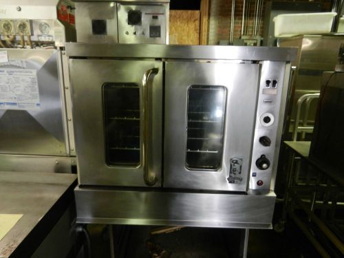 MONTAGUE SINGLE NATURAL GAS CONVECTION OVEN FULLY TESTED