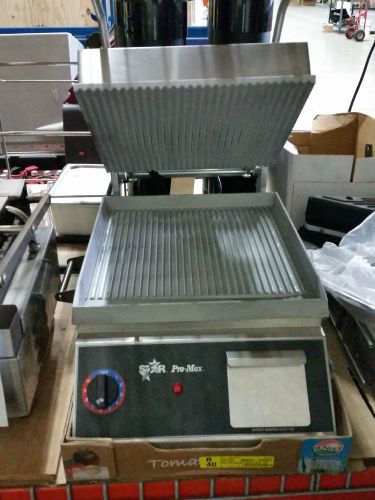 Star CG14 Sandwich Panini Griddle, 240volt, NEW