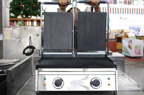 Ozti Double 2-Handle Panini Grill