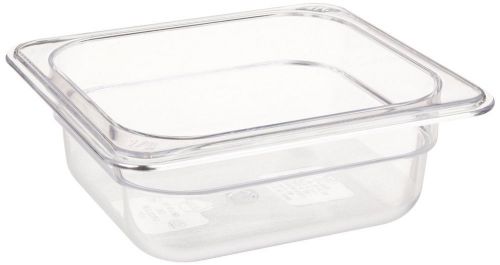 NEW Crestware Polycarbonate Food Pan Sixth Size 2-1/2-Inch