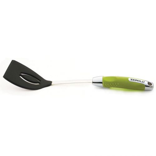 The Zeroll Co. Ussentials Silicone Slotted Turner Lime green