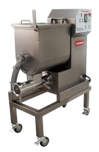 Brand new thunderbird amg-50 meat grinder / mixer - 6 hp / 110 lbs. capacity #32 for sale