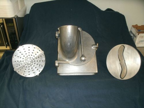Hobart pelican head #12 mixer attachment 9&#034; vegetable/cheese shredder slicer for sale