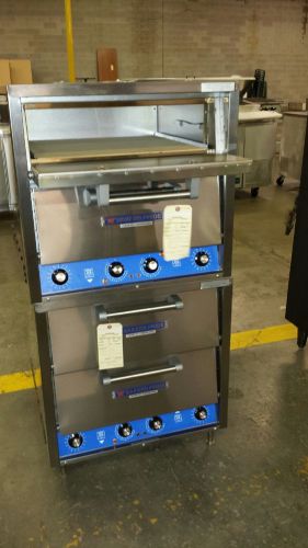 Bakers Pride Pizza Ovens (Double Stacked) model #  DP-2 serial #  370DP213P