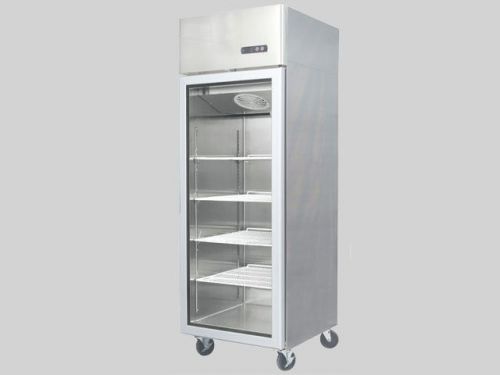 New coolman ventilated refrigerated glass door freezer 29&#034; w for sale