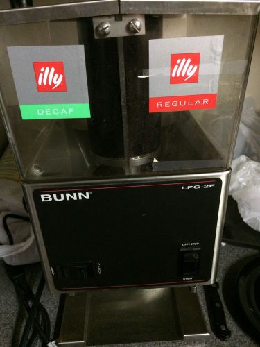 Bunn lpg-2e pro coffee grinder, portion control! cheap! for sale