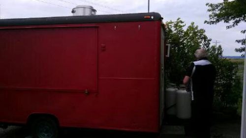 1983  wells cargo 12 foot  concession trailer