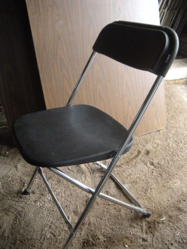 Samsonite Black Folding Chairs  (Lot of 50)