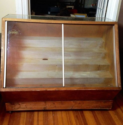 Vintage/Antique Store Display Cigar Humidor Owned by Amsterdam, NY Mayor