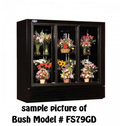 New bush refrigerator cooler 3 door fs79gd for sale